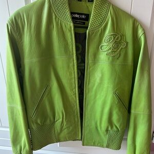 Pelle Pelle Lime Leather Jacket